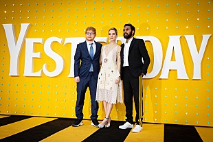 「エド・シーラン、自身が主人公のモデル＆本人役で出演したビートルズ映画『イエスタデイ』英プレミアに登壇」