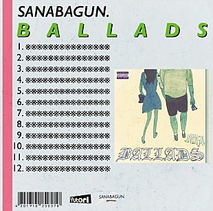 「SANABAGUN.、新AL『BALLADS』より藤原さくらをfeat.した新曲の先行配信決定」