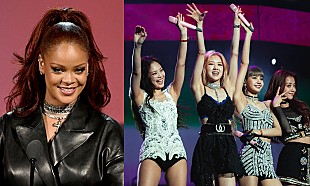 「リアーナ、BLACKPINKのジェニーと韓国で対面 」