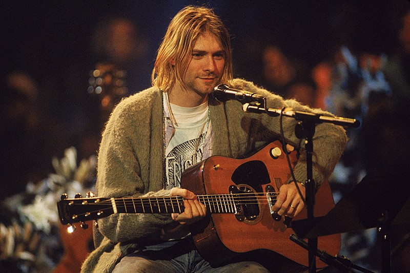 故カート・コバーン、『MTV Unplugged』で着用のオリーブ色の