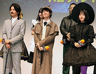 「神木隆之介、ハロウィ－ンコスプレに満足　浜辺美波、映画で土俵入りを披露」