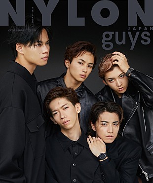 「超特急、1年4か月ぶりの『NYLON guys JAPAN』表紙」
