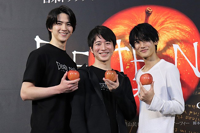 「新生「デスノ－ト　ＴＨＥ　ＭＵＳＩＣＡＬ」　村井良大＆甲斐翔真＆高橋颯が熱唱！」1枚目/1