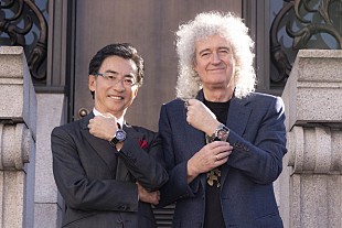 「ブライアン・メイ、SEIKOから9,000本限定のコラボ時計を発売」