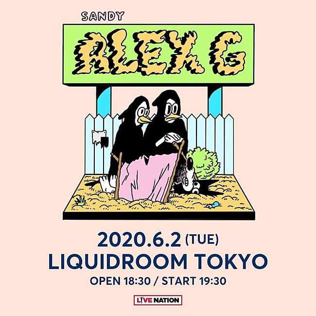 （サンディー）・アレックス・Ｇ「(Sandy)Alex G、6月に初来日公演が決定」1枚目/3