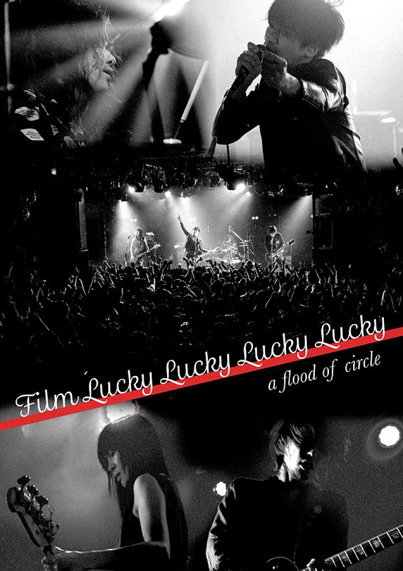 a flood of circle「a flood of circle、ライブDVD『Film Lucky Lucky Lucky Lucky』ツアー会場限定販売決定」1枚目/3