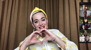 「ケイティ・ペリー、新曲「Daisies」の発売を記念して日本のファン30人とZoomパーティーで交流」