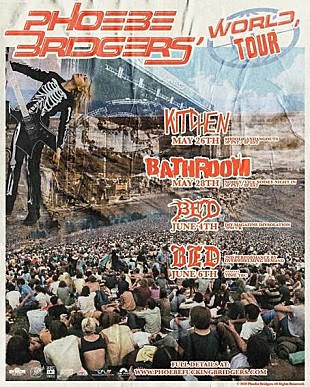 「フィービー・ブリジャーズ、自宅から送る“ワールド・ツアー”の配信日程発表」