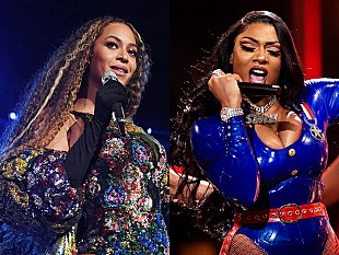 「ミーガン・ジー・スタリオン、初の全米1位獲得をコラボ相手のビヨンセが祝福」