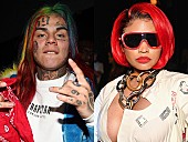 シックスナイン「6ix9ine(シックスナイン)＆ニッキー・ミナージュ、最新コラボ曲「Trollz」の収益の一部を寄付へ」1枚目/1