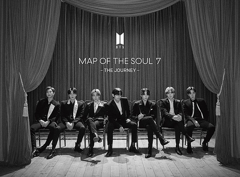 【先ヨミ】BTSのニューアルバム『MAP OF THE SOUL : 7 ～ THE JOURNEY ～』が515,297枚を売り上げ首位独走中