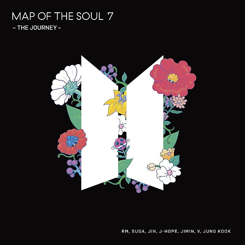 BTS「【先ヨミ・デジタル】BTS『MAP OF THE SOUL : 7 ～ THE JOURNEY ～』がDLアルバム現在首位　2位にはマンウィズのベスト」1枚目/1