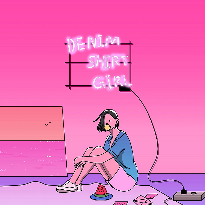 大橋ちっぽけ、新ミニアルバム『DENIM SHIRT GIRL』の詳細公開