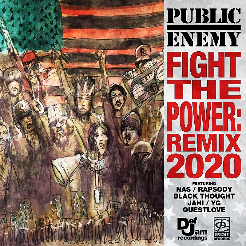 パブリック・エネミー、豪華ゲスト参加の「Fight The Power」2020年版