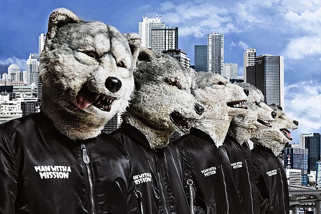 MAN WITH A MISSION「MAN WITH A MISSION、新曲「Telescope」が『王様のブランチ』テーマソングに決定　10月にコンセプトライブを開催」1枚目/2