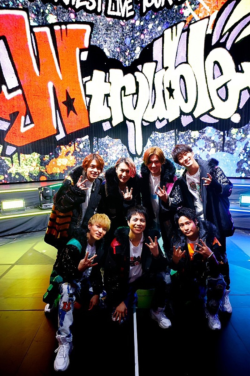 ジャニーズwestの無観客ライブ Live Tour W Trouble Daily News Billboard Japan