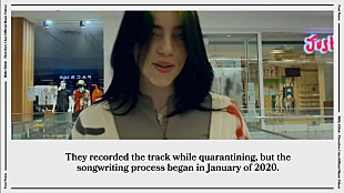 「ビリー・アイリッシュ、ショッピング・モールで撮影「Therefore I Am」MVのメイキング映像公開」