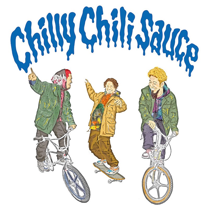 WANIMA「WANIMAの新シングル「Chilly Chili Sauce」4月リリース、初回盤に無観客ライブの映像収録」1枚目/7