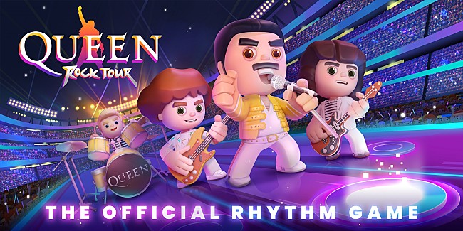 クイーン「クイーン、初の公式モバイル・ゲーム『Queen：ロックツアー』配信開始」1枚目/4