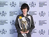 米津玄師「米津玄師、【SPACE SHOWER MUSIC AWARDS 2021】で「ALBUM OF THE YEAR」「VIDEO OF THE YEAR」の二冠」1枚目/3