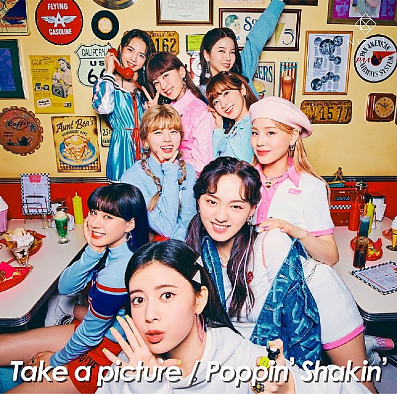 NiziU「【ビルボード】NiziU『Take a picture／Poppin&#039; Shakin&#039;』初週347,432枚でSGセールス首位」1枚目/1