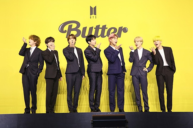 BTS「BTS、グローバル記者会見を実施　米ビルボードHOT100や【2021 #BBMAs】への意気込みも語る」1枚目/3