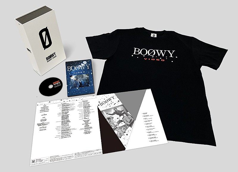 BOOWY、40周年記念として発売される映像作品5タイトルのLimited BOX ...