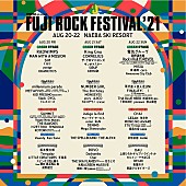 「【FUJI ROCK FESTIVAL &amp;#039;21】公式YouTubeチャンネルにてライブ配信決定」1枚目/1