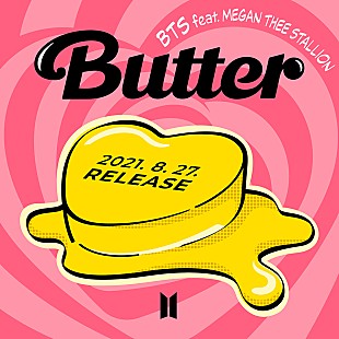 「BTS、メーガン・ザ・スタリオン参加の「Butter」リミックスを8/27にリリース」