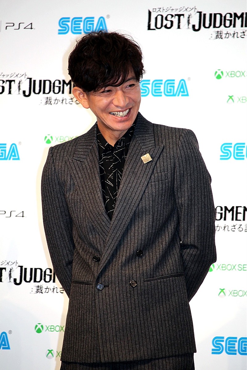 「木村拓哉、再び人気ゲ-ムの主人公を演じる 玉木宏、山本耕史も共演を喜ぶ」1枚目/1