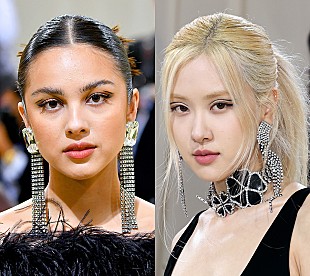 「【2021メット・ガラ】オリヴィア・ロドリゴ、BLACKPINKロゼとのセルフィーを投稿」