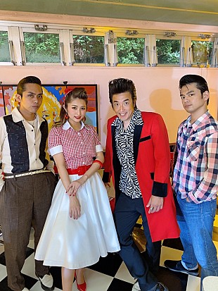 「オードリー、ぺこぱが慕うロカビリー芸人“TAIGA”出演、The Biscatsが新曲「Sweet Jukebox」MV公開」