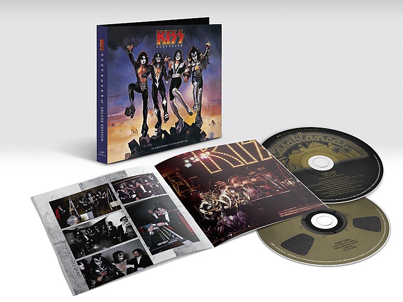 KISS、『地獄の軍団』45周年記念盤が11/19発売決定＆未発表音源「ベス