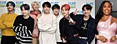 「BTS＆リゾ、ハリー・スタイルズのコンサートを一緒に楽しむ」1枚目/1