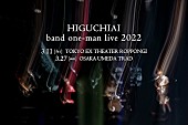 ヒグチアイ「ヒグチアイ、東阪バンドセットワンマンライブ開催決定」1枚目/2