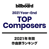 Ａｙａｓｅ「【ビルボード 2021年年間TOP Composers】Ayaseがダウンロード・ストリーミング・ラジオ・Twitter・動画で5冠を達成して堂々の1位に」1枚目/1