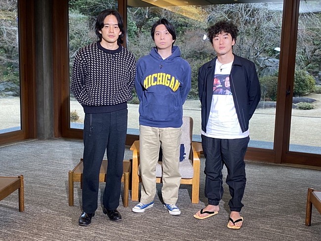 尾崎世界観「尾崎世界観（クリープハイプ）×池松壮亮×松居大悟、3人で『ボクらの時代』出演の夢を叶える」1枚目/3