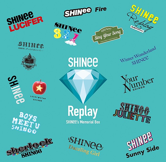 SHINee「日本デビュー10周年記念スペシャルコレクション『SHINee&#039;s Memorial Box “Replay”』」6枚目/6