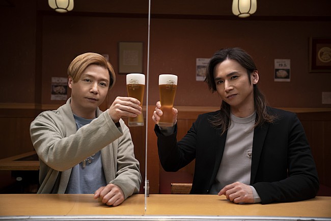 KinKi Kids「KinKi Kidsが初めてサシ飲み、「キリン一番搾り生ビール」新テレビCM放映開始」1枚目/1