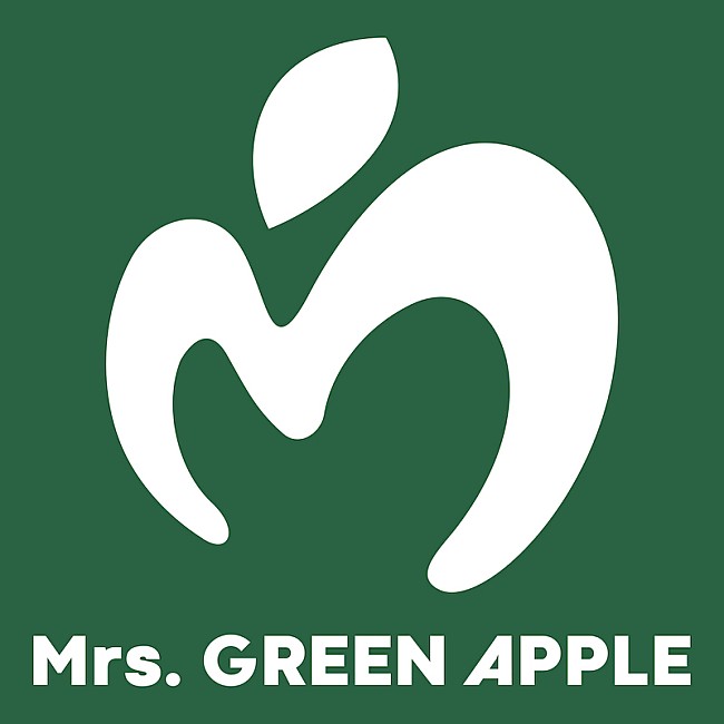 Mrs. GREEN APPLE「活動休止中のMrs. GREEN APPLE、新アーティストロゴのグラフィック公開」1枚目/1