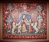 「『一角獣と貴婦人』（※画像は大塚国際美術館の展示作品を撮影したもの）」5枚目/5