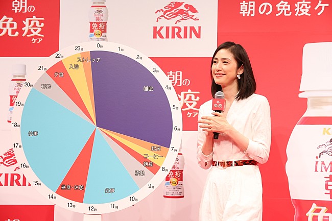 「天海祐希、日々の健康管理法を語る　「ストレッチは必ず。休みの日にはジムにも」」1枚目/1