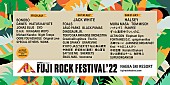 「【FUJI ROCK FESTIVAL &amp;#039;22】ラインナップ第1弾発表、ヘッドライナーはジャック・ホワイト＆ホールジー」1枚目/1