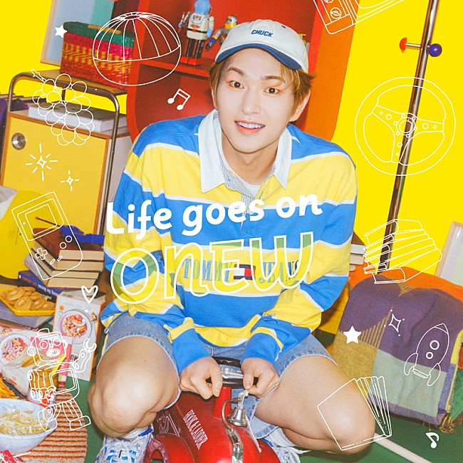 オンユ（SHINee）、日本アルバム『Life goes on』新ビジュアル＆7種の