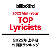 Ayase「【ビルボード 2022年上半期TOP Lyricists】Ayaseが優里を抑えて1位に　はっとり／石原慎也がトップ10に登場」1枚目/1