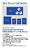 SEKAI NO OWARI「LIVE DVD＆Blu-ray『BLUE PLANET ORCHESTRA』初回生産限定デラックス盤」5枚目/9