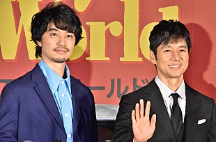「斎藤工、西島秀俊に「この間まで地球を守っていたのに…」　「この作品では車も運転してくれています」」