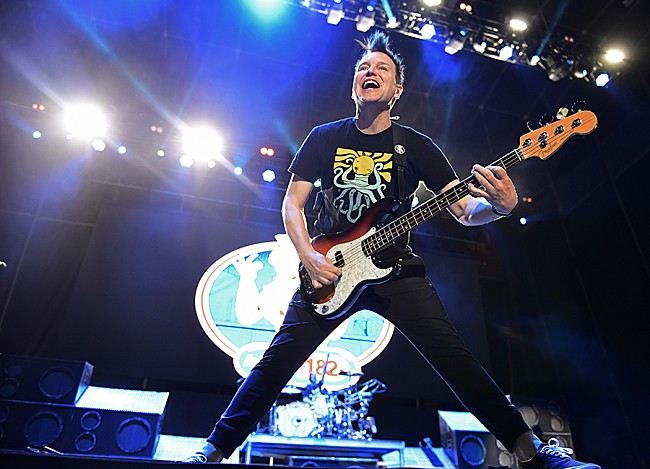 「ブリンク182のマーク・ホッパス、元メンバーのトム・デロングとの関係を修復できたと語る」1枚目/1