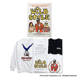 「『ワイルド・スタイル』、Naijel Graph描き下ろしビジュアル使用のアイテム登場」