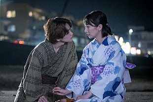 「「魔法のリノベ」“小梅”波瑠と“竜之介”吉野北人がキス！？　浴衣＆花火デ－トで竜之介が猛アプロ－チ」